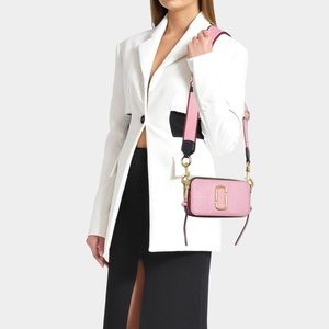 Marc jacobs Snapshot Bag In Baby Pink